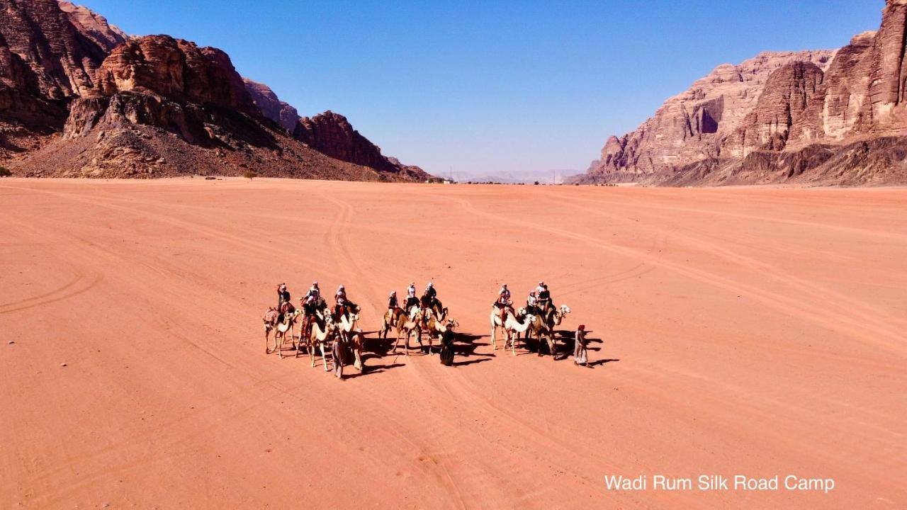 Wadi Rum Silk Road Camp Exterior foto